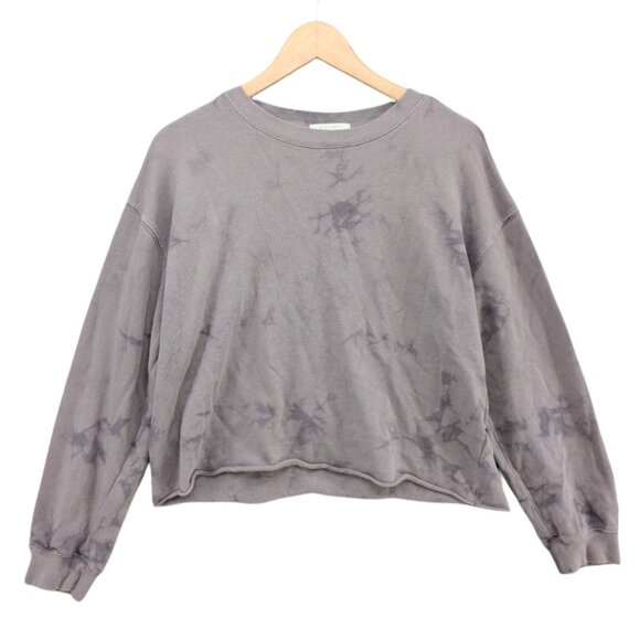Z Supply Mae Cloud Wash Sweatshirt Womens Purple Long Sleeve Pullover Size M - Picture 1 of 6